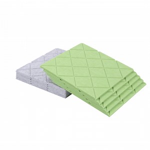 [Hot Item] Pet Sound Absorbing Wall Panels for Interior Acoustic Treatment