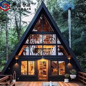 [Hot Item] Movable Cabin Glamping Tiny Portable Modular Prefab Container Prefabricated Villa House