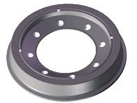 [Hot Item] Forged Resilient Wheel for Road Rail Vehicle and Trains Locomotive Casting