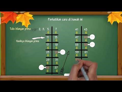 CARA CEPAT MENCARI BILANGAN PRIMA