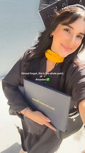 111 reactions | Recent Alliant graduate Trina Bahramand *almost* forgot this is the whole point. ‍♀️ #thewholepoint #MAgraduate #AlliantUniversity | Alliant International University | Facebook
