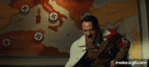 Adolf Hitler "Nein Nein Nein" Scene | Inglourious Basterds | German Scene | 1440p | 4K | Tarantino on Make a GIF