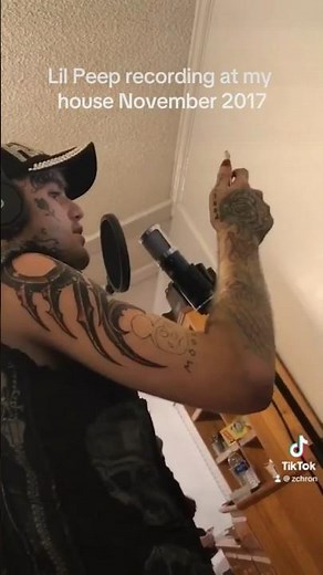 Lil Peep Recording At My House