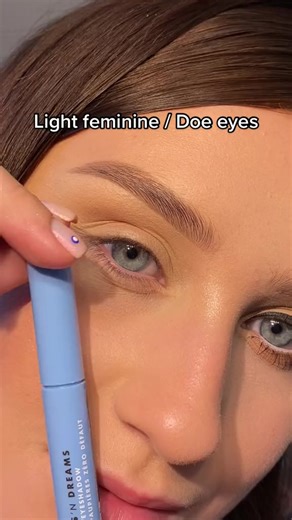 The doe eyes tutorial after I did siren eyes a little while back, doe eyes is all about keeping the shape rounded an | Iredefh