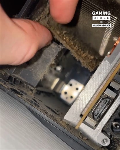 Note to self: clean my Xbox 😳 | GAMINGbible