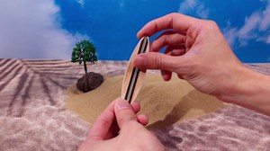 Leinuosen 96 Pcs Summer Beach Cake Decorations Included 48 Surfboard Cupcake Toppers and 48 Cocktail Umbrella Picks for Birthday Party Tropical Beach Cupcake Topper Party Supplies