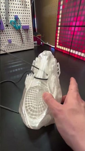 this guy made shoes from plastic #shortsvideo