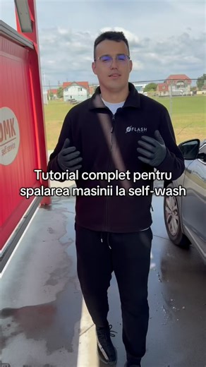 Tutorial complet pentru spalarea masinii la self wash! Ce produse folosim pentru a spala masina corect? Cum spalam masina la spalatoria self wash? #flashdetail #selfwash #prosopauto #quickshine #hydrocoat #neonshine | Flash Detail