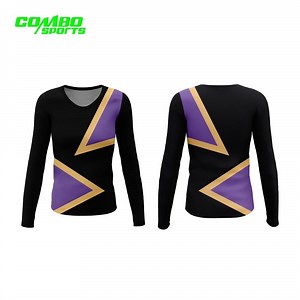 [Hot Item] Combosports Custom High Quality Sublimation Print School Team Design Cheerleading Suits