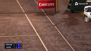 Frances Tiafoe shows his class in Houston