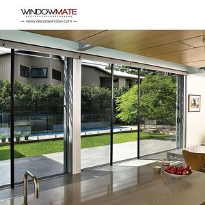 [Hot Item] Aluminum Frame Mosquito Net Fly Retractable Insect Screen Window