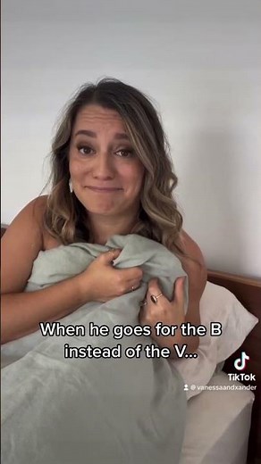 When He Goes For B Instead Of V...