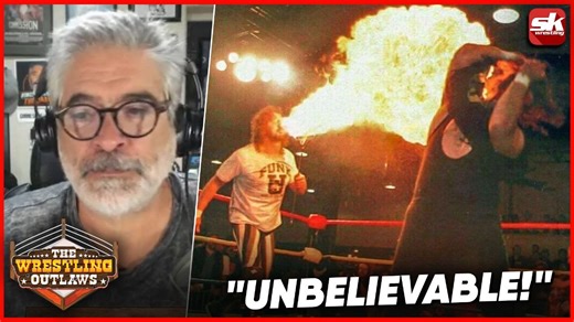 "I'll go with anything and everything between Mick Foley and Terry Funk." On our latest edition of 'The Wrestling Outlaws' with EC3 and Dr. Chris Featherstone, Vince Russo praised the two legends #TerryFunk and #MickFoley for their in-ring chemistry. | Sportskeeda Wrestling