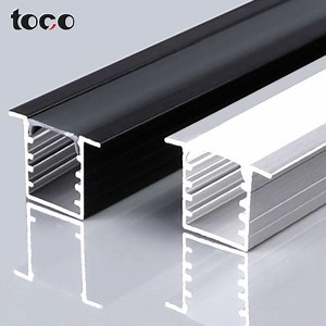 [Hot Item] Fashion Ceiling Decoration Aluminium Profil Strips Extrusion Channel LED Lighting Aluminum Profile