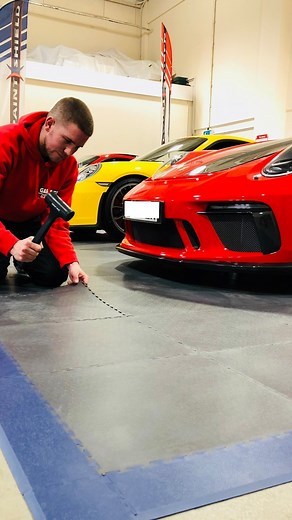 13K views · 11 reactions | Do it right the first time with our premium UK made workshop floor tiles  Satisfying  • • #garagestyleltd #garage #mechanic #workshop #motcentre #mechanicwork #tools #satisfying #asmr #satisfyingvideo #garagefloor #garageflooring | Garage Style Ltd | Facebook