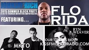 Join us for KISS-FM Summer Block Party: MKTO and Flo Rida at Thunder...