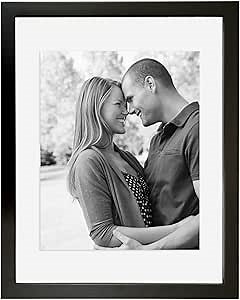 MCS Wood Float Frame, 16 by 20-Inch, Black