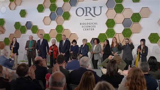 1.8K views · 76 reactions | The best science has to offer with the best God has to offer … ORU’s new Biological Sciences Center (opened January 2024). —Next Up: The new 78,000-square-foot Peggy V. Helmerich Media Arts Center, which is nearing completion. | Oral Roberts University | Facebook