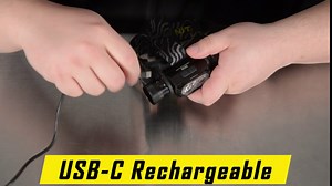 Nitecore HC68 Focusable Headlamp, 2000 Lumen Rechargeable with Battery, White and Red Light