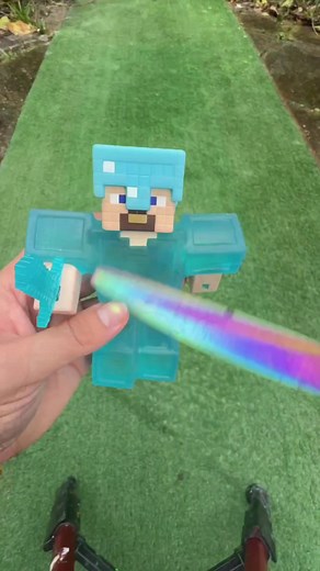 Inflating Minecraft Toy ASMR Sounds for Relaxation