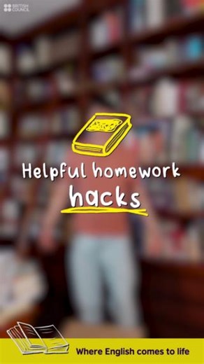 1.1K views · 11 reactions | Try these homework hacks for parents. Watch this video to see how to help your teen study better at home. And please share your own tips in the comments. The British Council is the world's English teaching expert #English #YoungLearners #MiniEnglishLessons | British Council Pakistan | Facebook