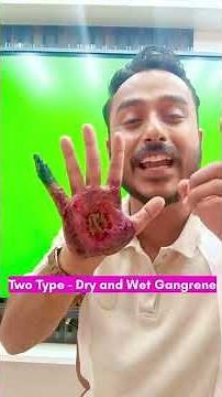 Dry and wet gangrene pathology | cell necrosis pathology crash course #joharimbbs