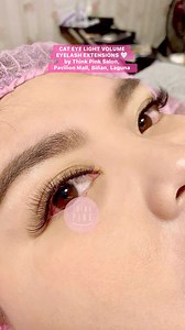 CAT EYE LIGHT VOLUME EYELASH EXTENSIONS by Think Pink Salon, Pavilion Mall, Biñan, Laguna 🩷 Thank you very much for visiting us again, Ms. Celine! We are very happy to serve and pamper you again 🩷 #eyelashextensions #lashextensions #lashextensionsph #volume #volumeset #volumeeyelashes #volumelashes #volumeeyelashextensions #volumelashextensions #cateye #cateeyeeyelashextensions #cateyelashextensions #cateyelash #cateyeeyelash | Therese Dehesa Gernan