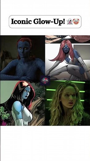 Mystique’s Evolution: From Comics to Live-Action 🔥💙