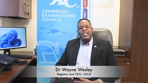 44K views · 31 reactions | #MondayMotivation: To all candidates preparing for the 2024 May/June CXC® examinations, here are some well wishes from Dr Wayne Wesley, Registrar and CEO, CXC®. | Caribbean Examinations Council | Facebook