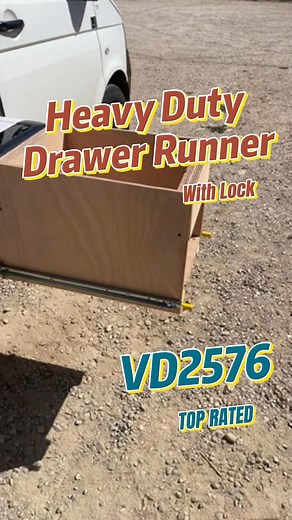 RV conversion with a giant lockable drawer🤩 https://vadania.com/product-category/drawer-slides/industrial-drawer-slides/ #vadania #hardwaretools #remodeling #drawerslides #woodworking #woodwork #vanlife #vanlifestyle #camping #camper #lifetip #lifeidea #diy #hinges #bracket #OverlandVehicle #Overland #RVRenovation #RVDIY #overlandvan #sprinter4x4 #sprintervan #sprintervanconversion | Vadania Hardware