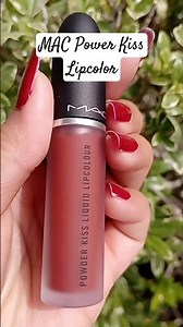 MAC || Power Kiss || Marrakesh-Mere || Liquid Lipcolor #maccosmetics #lipcolor #lipshade#mac #makeup