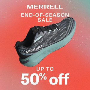 1.7K views | Stock up on your outdoor favorites before they're gone. Save up to 50% off for a limited time! ⌛ | Merrell | Facebook