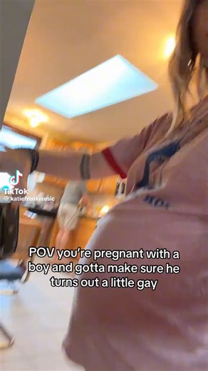 A mother posted on TikTok that she’s playing “gay” music next to her baby bump hoping that it will make her son gay. The entire comment section is FLOODED with to-be mothers and mothers sharing techniques they used or are using to make their own kids gay. This is DISGUSTING.