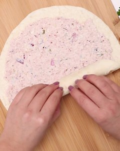 These Ham Salad Pinwheels are simple to make and pack a punch of delicious flavor that everyone loves. Ham salad wraps are the perfect party appetizer or finger food and can be made for any occasion. https://kitchendivas.com/ham-salad-pinwheels/ #appetizers #fbreels #reels #snacks #ham #leftoverham #viral | Kitchen Divas