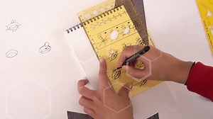 Traceease Alphabet Lettering Template Drafting Tools,Lower Case-Upper Case & Numbers Alphabet Letter Stencils