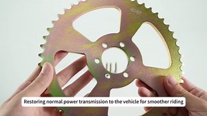 50T Rear Chain 6 Hole Sprocket #420 for 6 Inch Wheel Rim Fit for Coleman CT100U CC100X Baja DB30 Monster Mega Moto Motovox MBX10 Mini Bike