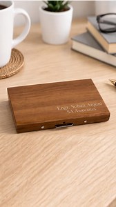 212K views · 143 reactions | Introducing our Wooden Theme Luxury Edition briefcase-style metal card holder wallet✨ Crafted for modern professionals, featuring RFID blocking, 6 individual slots and space for 12 cards plus some cash Sleek, compact unisex design癩 #LuxuryWallet #MetalCardHolder #RFIDWallet #SlimWallet #MugArtPK #MugArt | MugArt | Facebook