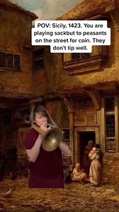 1.5K views · 14 reactions | Tis’nt easy serving as a sackbut peasant #medievaltimes #trombone #sackbut #medieval | TromboneTimo | Facebook
