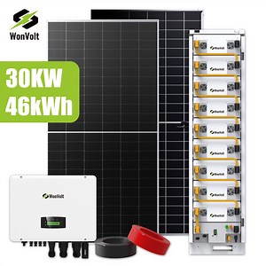 [Hot Item] Stock Solar Panel System 10kw 20kw 30kw 10kwh 20kwh 30kwh 220V Solar Power System