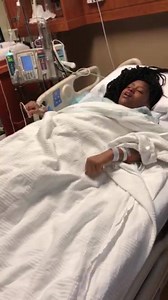 LMFAAAOOO idk what kind of drugs they had me on Monday after that C- Section 🤣. | Kierra Moore
