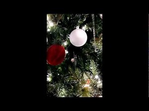 Dream Drop Lights - LED Snowfall Lights on Christmas Tree