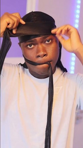 How To Tie Silky Durag(FOR BEGINNERS)