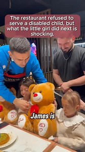19K views · 273 reactions | The restaurant refused to serve a disabled child, but what the little girl did next is shocking. #story #shockingstory #truestory #lifestory #realstory #storytime #storytelling #storyteller | True Stories | Facebook