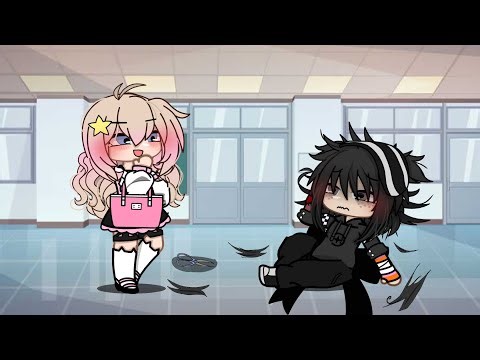 2018 Gacha brat X 2018 emo girl // #2018 #2018gacha #wlw #lesbian #series? #lowquality #gachaclub