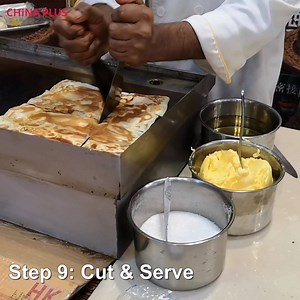 Take one minute to see the 10 easy steps on how to make an "Indian Flying Pancake". This flaky pastry usually flavored with fresh fruit is a very popular snack in south China. | China Plus America