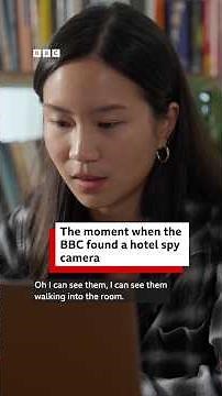 The moment the BBC found a hotel spy camera - BBC World Service #shorts