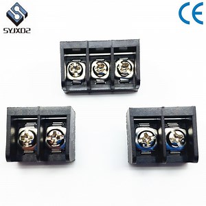 [Hot Item] Black 825-16pin Solder Turret Barrier Terminal Block 8.25mm with Pin Header