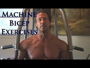 Machine Bicep Exercises - Bill McAleenan the 55 Year Old Bodybuilder