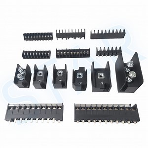 [Hot Item] UL Certificated EU Style PCB Mount Screw Barrier Terminal Block Strip Connector& Brackets