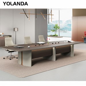 [Hot Item] Yolanda Factory Directly Hot Sale Office Furniture Modern Conference Table Design Furniture